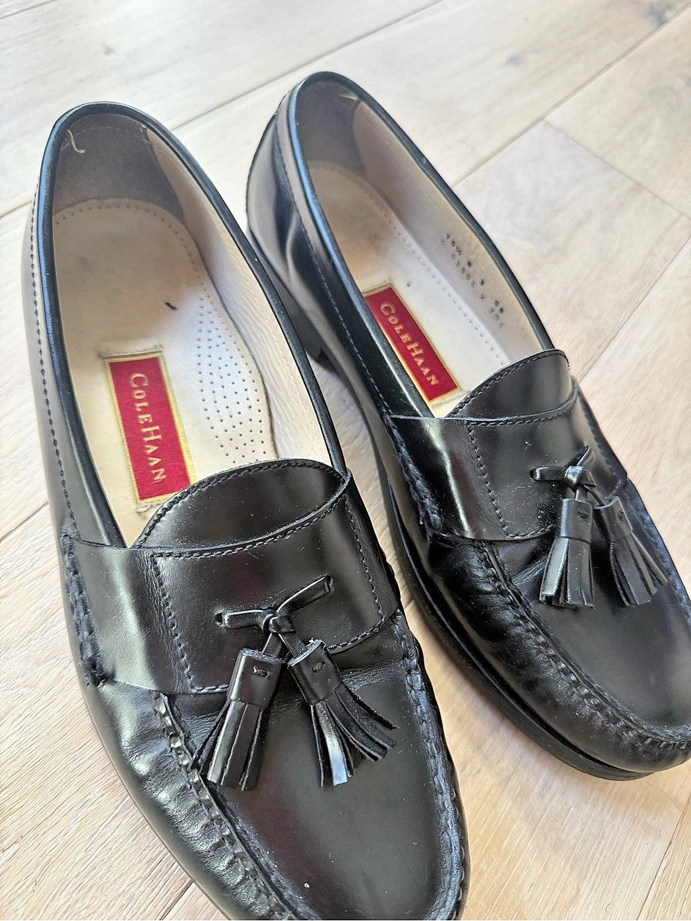 Cole Haan 10.5 Tassel Loafer Black Tassel Loafers